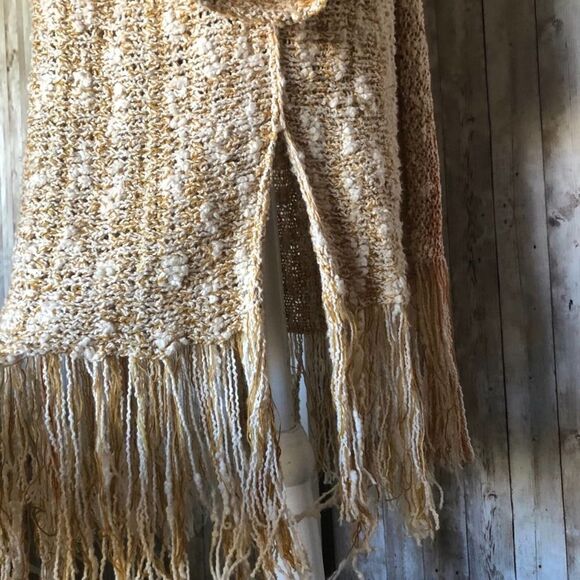 Free People Lucia Open Front Fringe Sweater - Picture 7 of 10